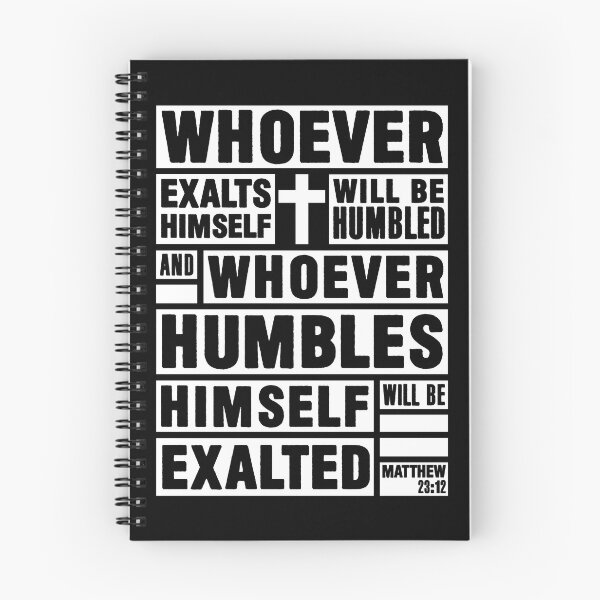 Item preview, Matthew 23:12 Whoever Humbles Himself Will Be Exalted designed and sold by plushism.