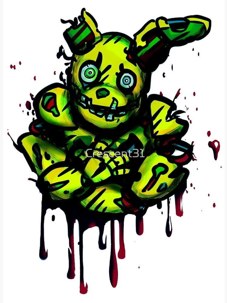 Five Nights at Freddy's - FNAF 3 - Springtrap  Photographic Print