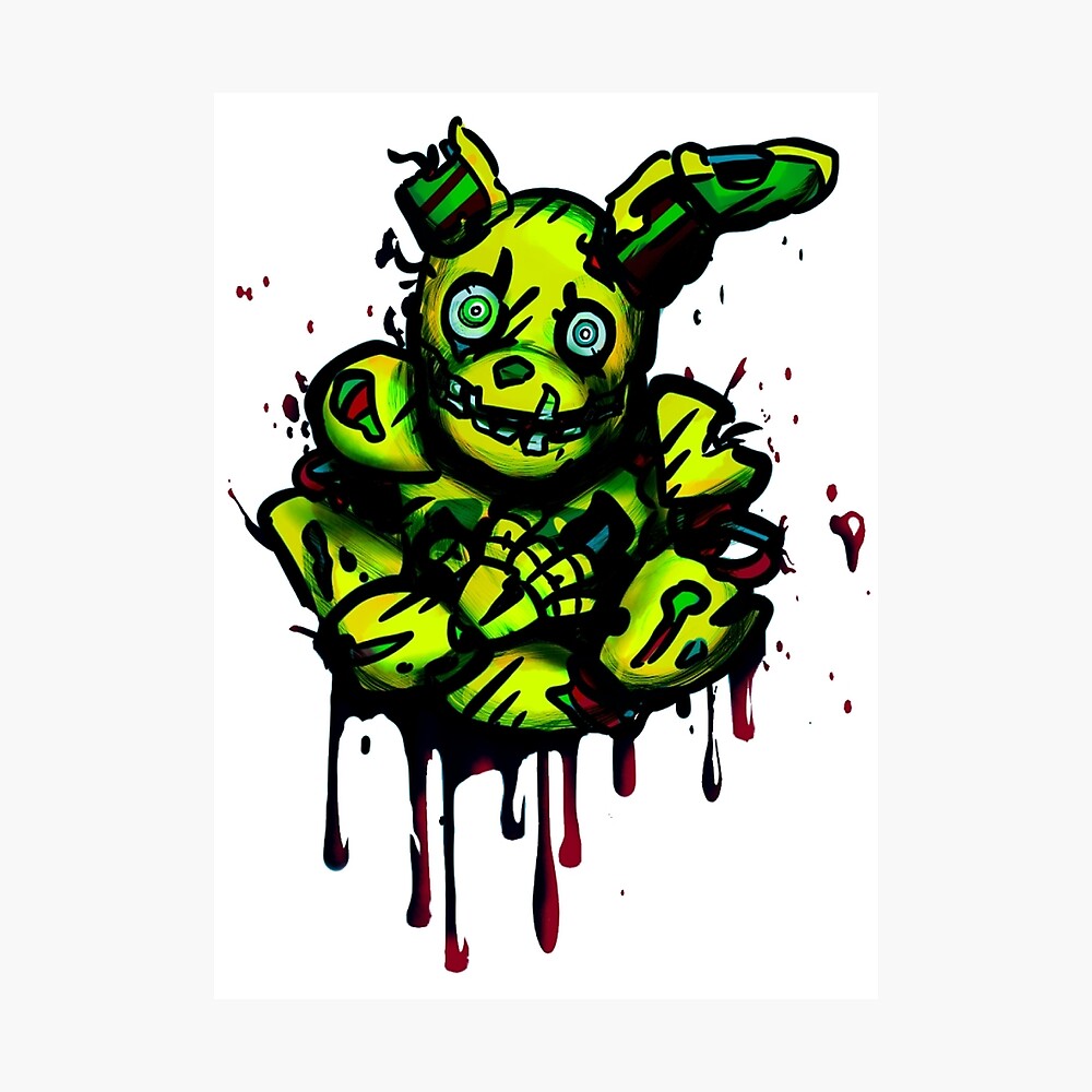 Springtrap in Five Nights at Freddy's Characters 