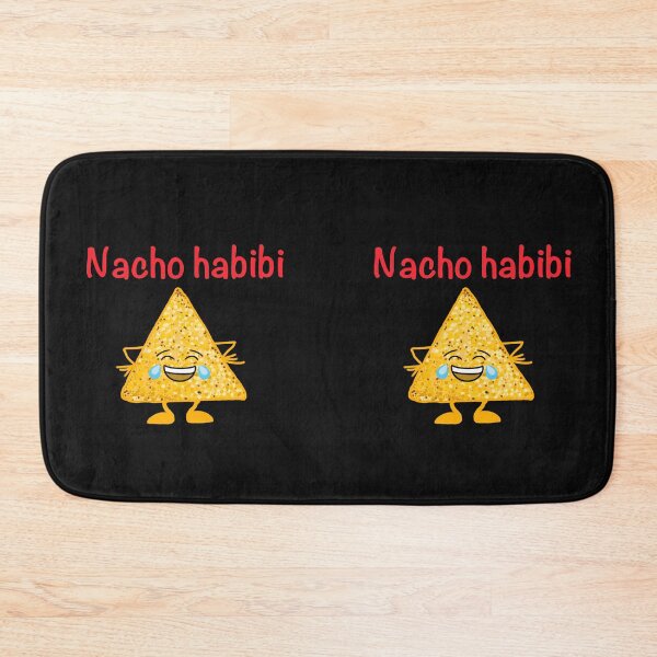 Item preview, Laughing Nacho habibi red on black  designed and sold by QuirkyCraftz.