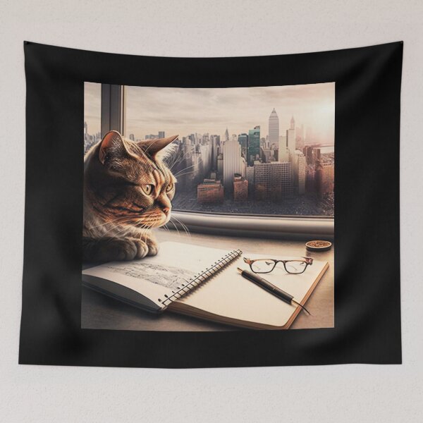 Item preview, Copy of Copy of Cute red cat in the New York, Kitty, Awsome Grafik designed and sold by Captain Tooth.