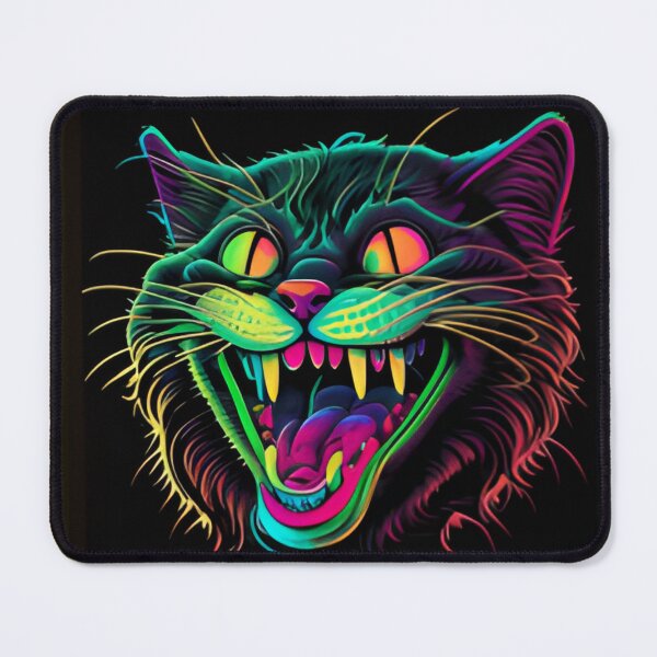 Item preview, Neon cat designed and sold by Alifoxs.