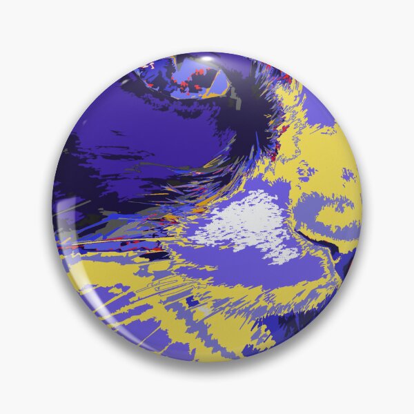 Item preview, Cat in abstract colors designed and sold by rolffimages.