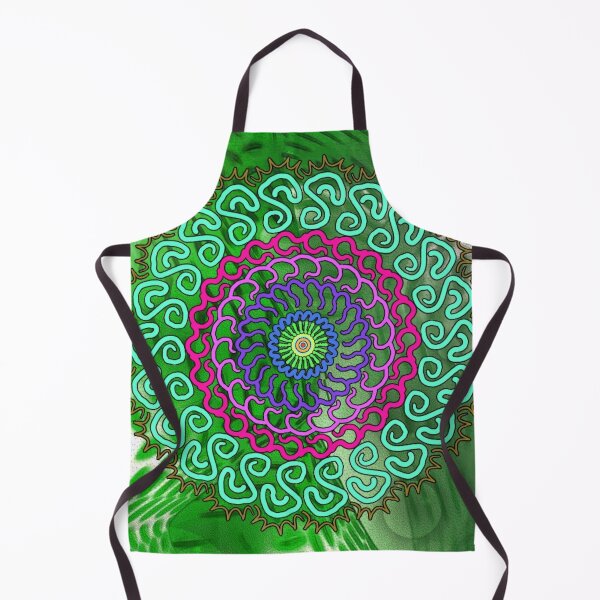 Item preview, Swirling Green Mandala designed and sold by MoodysT's.