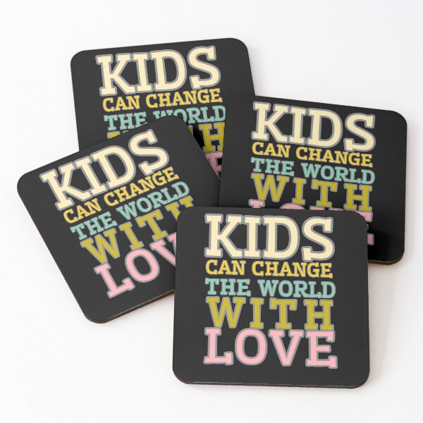 Item preview, Kids can change the world with love designed and sold by Drzamag.