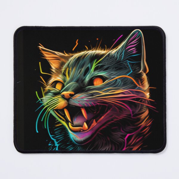 Item preview, Neon cat designed and sold by Alifoxs.