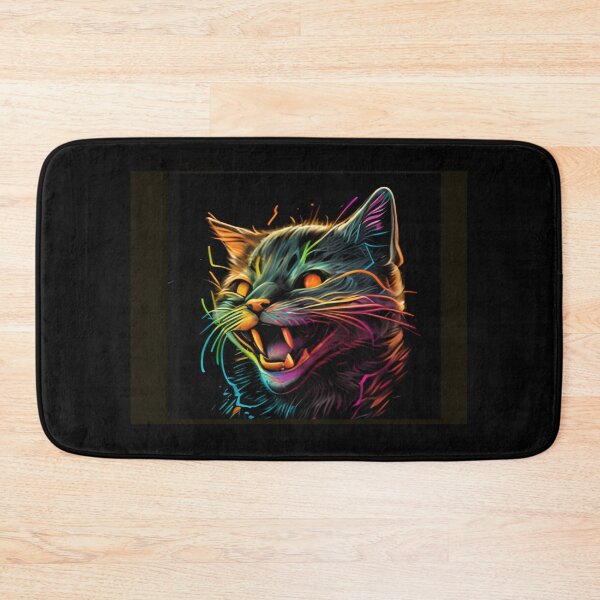 Item preview, Neon cat designed and sold by Alifoxs.