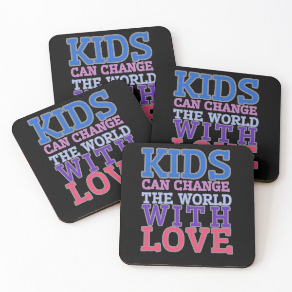 Item preview, Kids can change the world with love designed and sold by Drzamag.