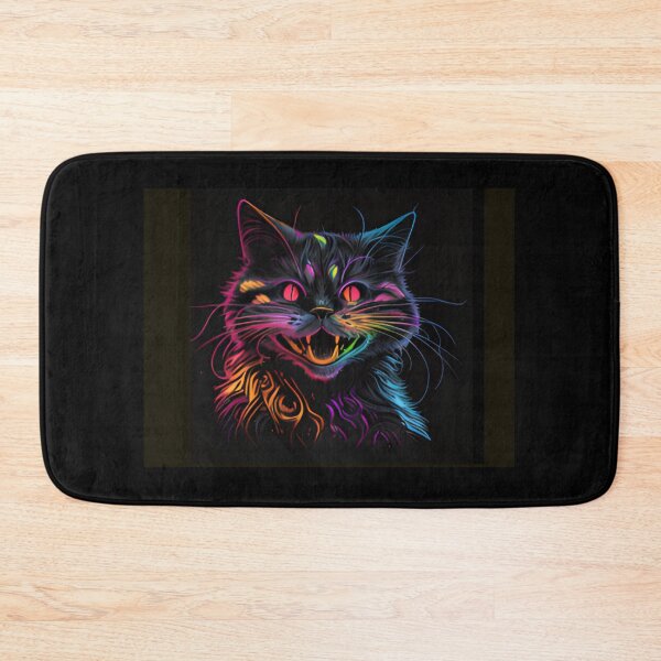 Item preview, Neon cat designed and sold by Alifoxs.