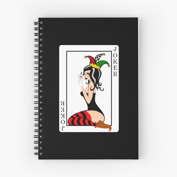 Aperçu de l'œuvre Carte Joker punk single couleur créée et vendue par NolDesigns.