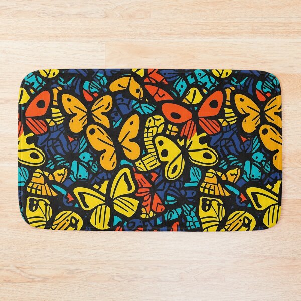 Item preview, Beautiful butterfly pattern in bold colors designed and sold by randrdesign.