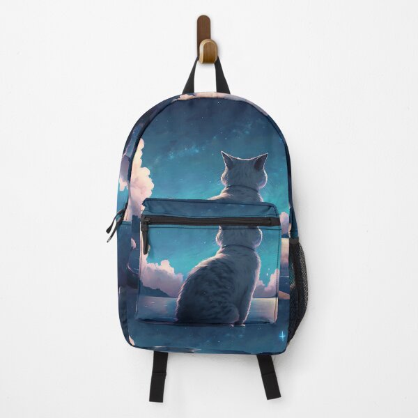 Item preview, Cat Looking At Sunset - cat lover designed and sold by SameeraDammeyer.