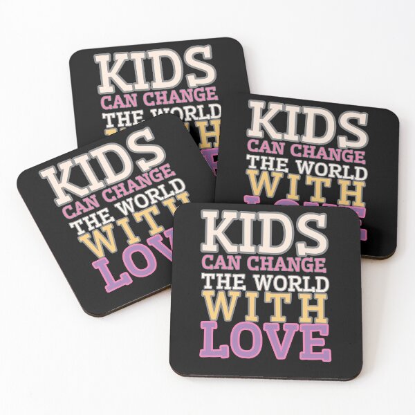 Item preview, Kids can change the world with love designed and sold by Drzamag.