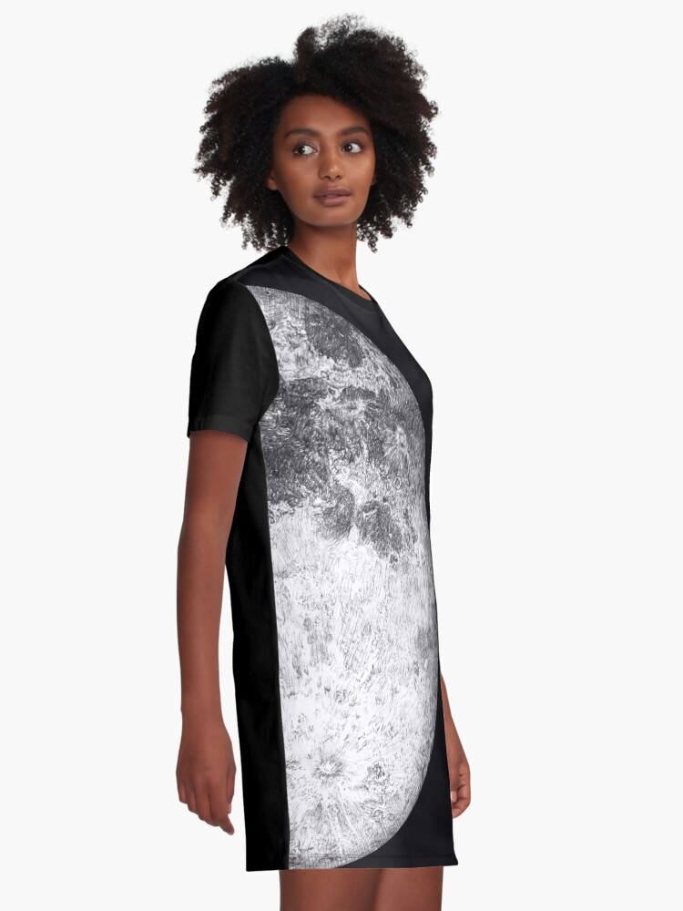 Alternate view of Bella Luna Graphic T-Shirt Dress