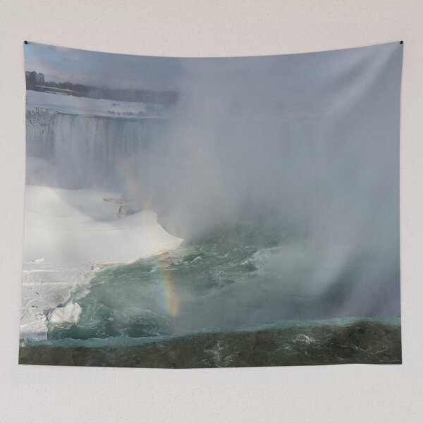 Item preview, Milky Mist and Double Rainbows - Niagara Falls Winter Wonderland designed and sold by Georgia Mizuleva.