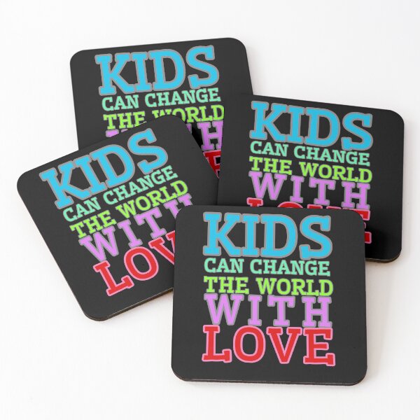 Item preview, Kids can change the world with love designed and sold by Drzamag.