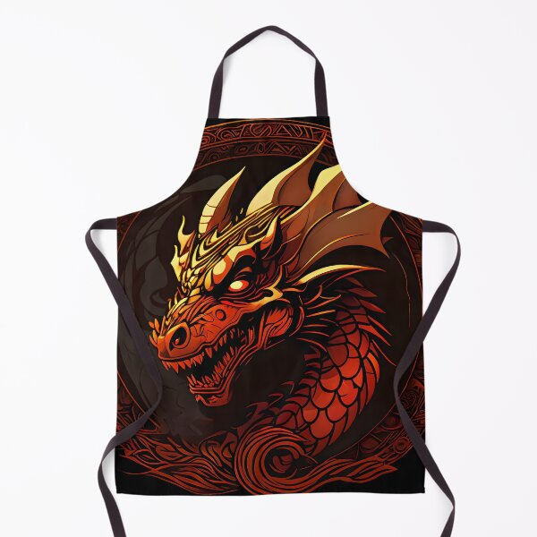 Item preview, Mythical Dragon Emblem - Majestic Fantasy Creature Artwork designed and sold by ByteyCreatives.