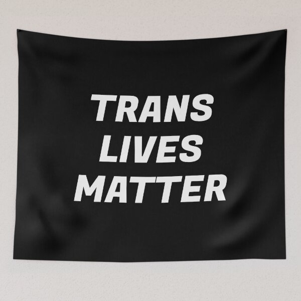 Item preview, Trans lives matter - transgender day of visibility designed and sold by Inspirationmotivation.
