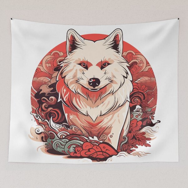 Item preview, Japanese Style Dog - Spitz designed and sold by CiochuPL.