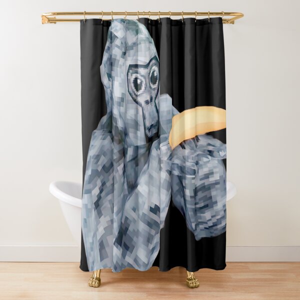 Gorilla Tag, Tag Award  Shower Curtain for Sale by frierson1