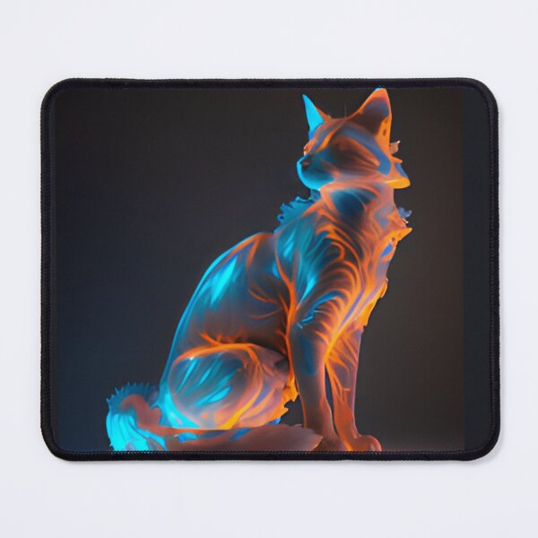 Item preview, Neon cat designed and sold by Alifoxs.