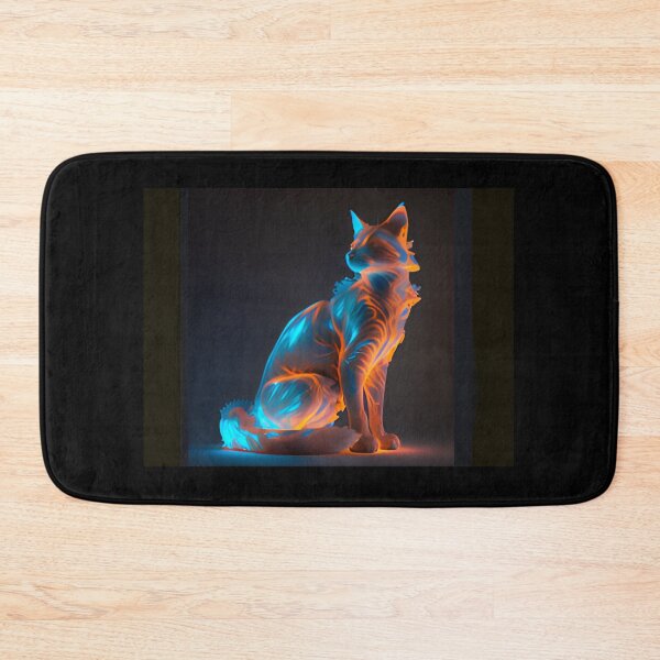 Item preview, Neon cat designed and sold by Alifoxs.