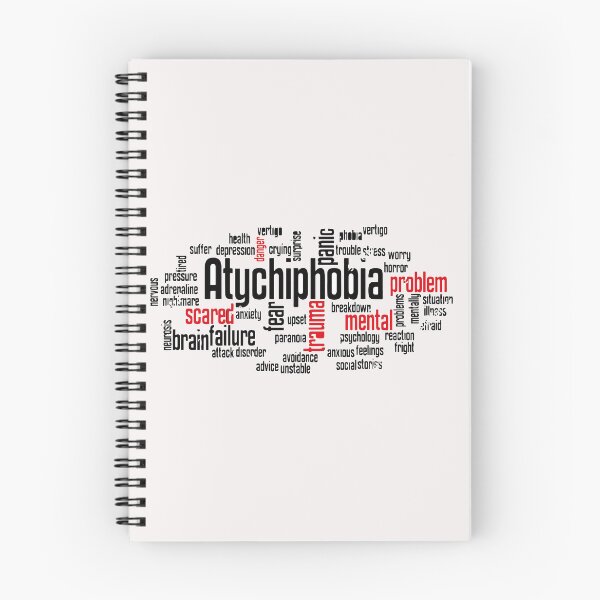 Item preview, Atychiphobia - Fear of failure - motivation psychology designed and sold by WAISLYV.