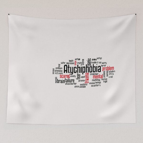Item preview, Atychiphobia - Fear of failure - motivation psychology designed and sold by WAISLYV.