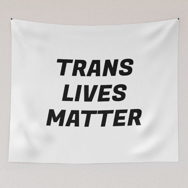 Item preview, Trans lives matter - transgender day of visibility designed and sold by Inspirationmotivation.