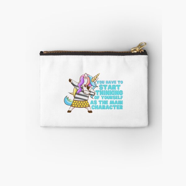 Item preview, Unicorn Zebra: You Have to Start Thinking Of Yourself As The Main Character designed and sold by juliaplusgents.