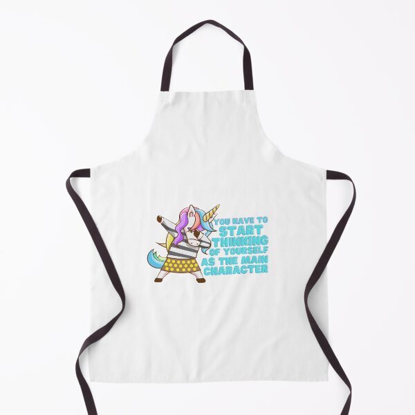 Item preview, Unicorn Zebra: You Have to Start Thinking Of Yourself As The Main Character designed and sold by juliaplusgents.