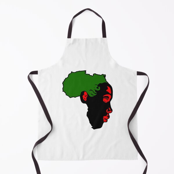 Item preview, African Woman Face; Red, Black, and Green; designed and sold by StickerApe.
