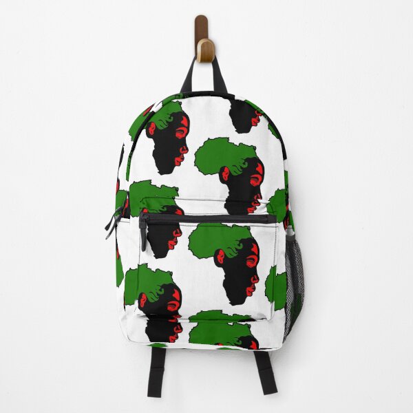 Item preview, African Woman Face; Red, Black, and Green; designed and sold by StickerApe.