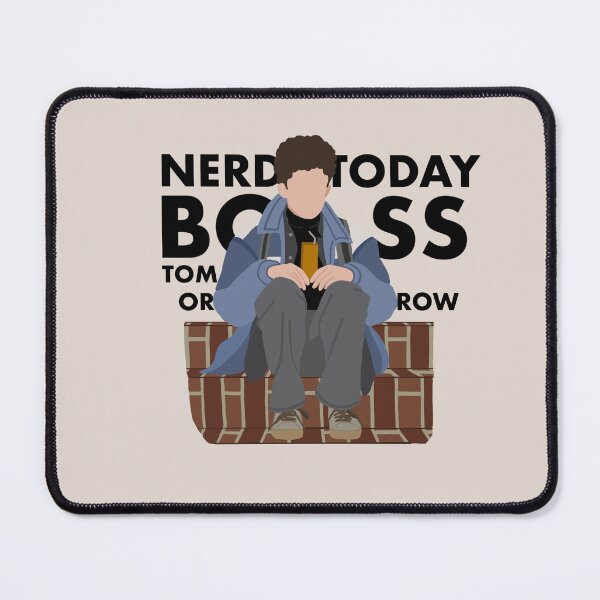 Item preview, Nerd today, Boss tomorrow designed and sold by ExcelsiorArt.