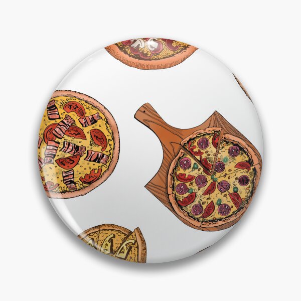 Artikelvorschau, Farbe Pizzamuster entworfen und verkauft von GraphicDesignVa.