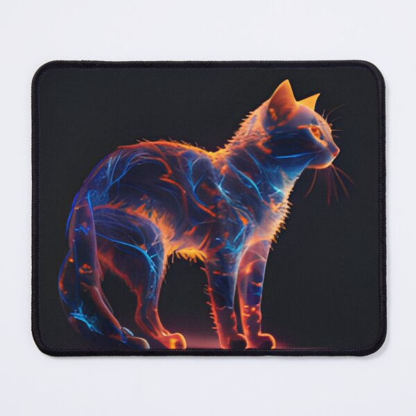 Item preview, Neon cat designed and sold by Alifoxs.