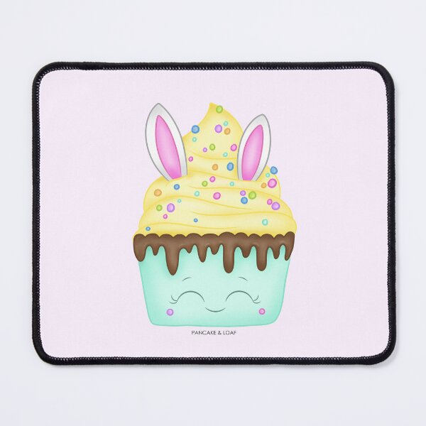 Item preview, Cute Easter Bunny Buttercream Cupcake designed and sold by PancakeAndLoaf.