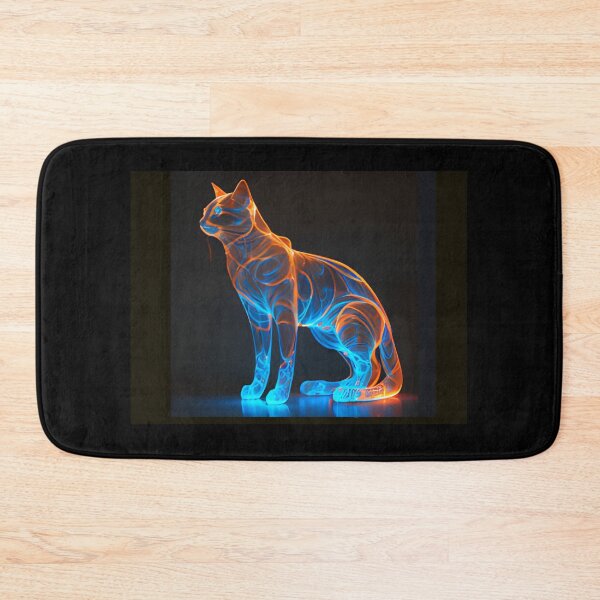 Item preview, Neon cat designed and sold by Alifoxs.