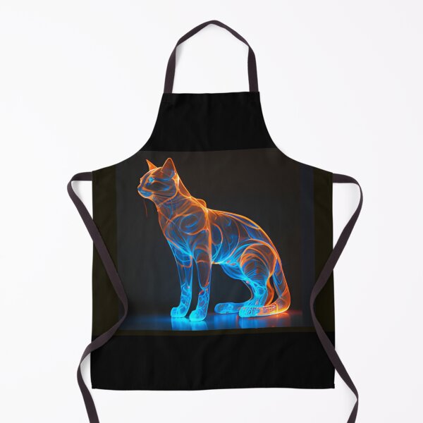 Item preview, Neon cat designed and sold by Alifoxs.