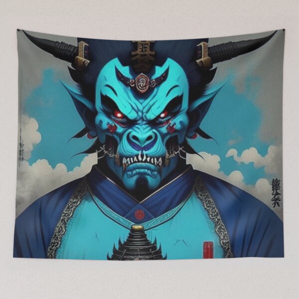 Item preview, The Blue Oni designed and sold by BiancaDPetals.