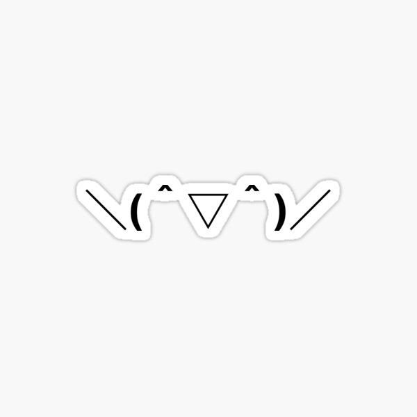 Item preview, Happy Kaomoji Japanese Japan Kawai kamoji Emoticon 26 designed and sold by Nuizai.