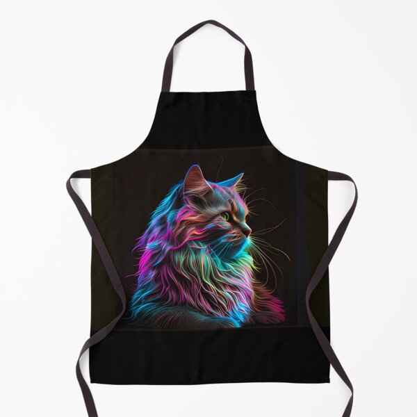 Item preview, Neon cat designed and sold by Alifoxs.