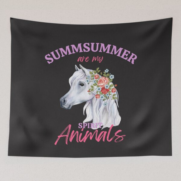 Item preview, Embrace your inner spirit animal+summsummer are my spirit animals T-SHIRT designed and sold by Wang Yu  sheng.