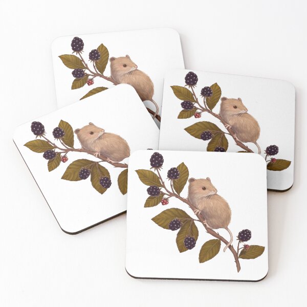 Item preview, small vole on its mulberry branch designed and sold by PikipiMissNat.