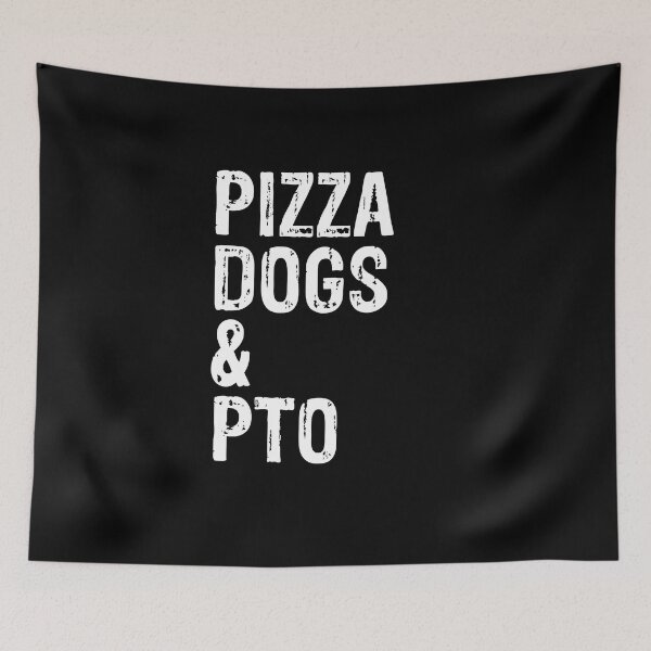 Item preview, Pizza Dogs and PTO Funny Dog Gift designed and sold by Guarddogdrive.