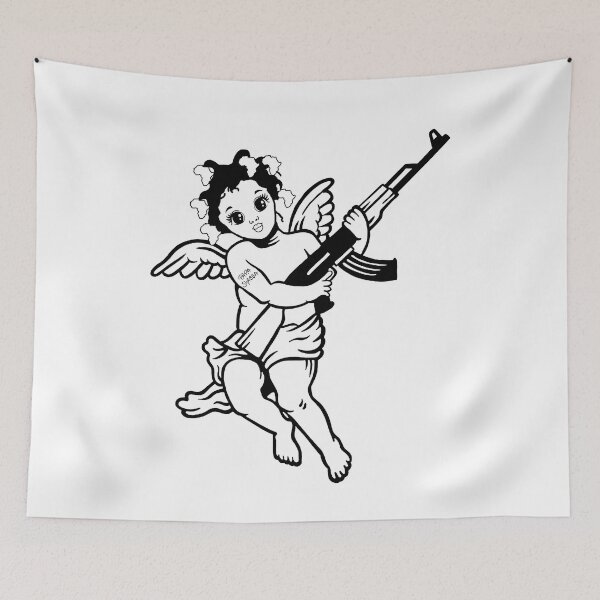 Item preview, African Angel; designed and sold by StickerApe.