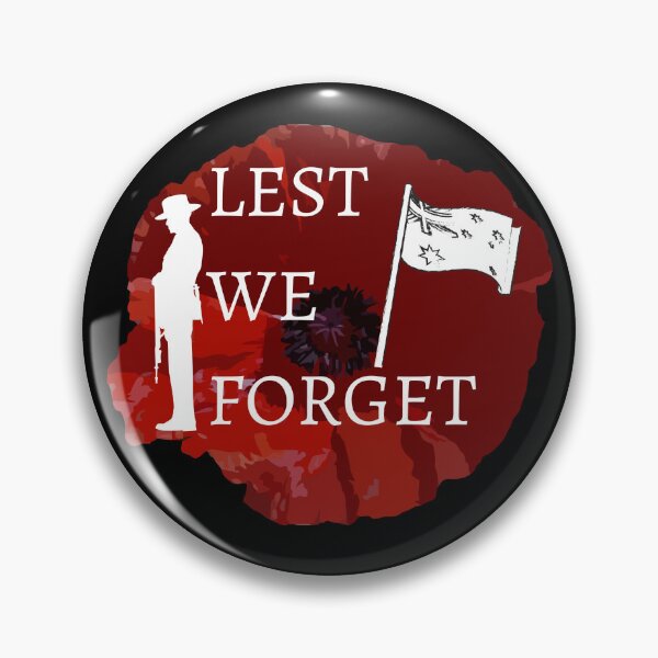Item preview, Lest We Forget Flag designed and sold by Little-Bit-Xtra.