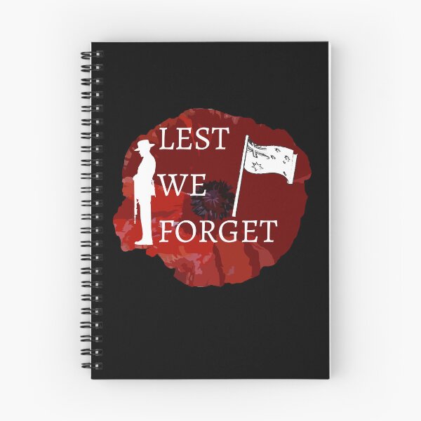 Item preview, Lest We Forget Flag designed and sold by Little-Bit-Xtra.