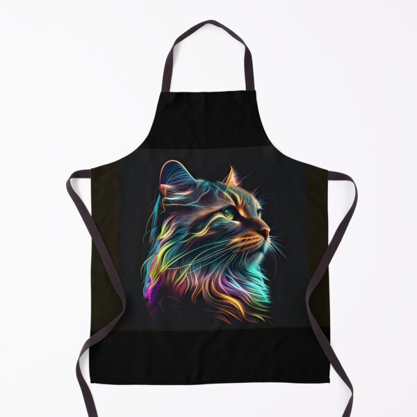 Item preview, Neon cat designed and sold by Alifoxs.