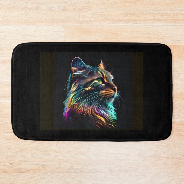 Item preview, Neon cat designed and sold by Alifoxs.
